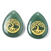 Natural Green Aventurine Pendants G-T122-71I-2