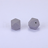 Hexagonal Silicone Beads SI-JX0020A-44-1