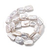 Natural Baroque Keshi Pearl Beads Strands PEAR-P064-01C-07A-3