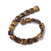 Natural Tiger Eye Beads Strands G-K359-B15-01-3