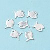201 Stainless Steel Charms STAS-L234-092S-1