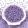6/0 Transparent Inside Colours Glass Seed Round Beads SEED-N006-004G-2