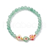 Natural Mixed Gemstone Beaded Bracelets BJEW-JB06474-2
