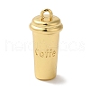 Mother's Day Rack Plating Brass Pendants KK-A229-05G-1
