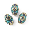 Brass Beads KK-H075-02AG-01-1