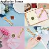 Brass Clay Seal Stamp Set DIY-WH0576-001-6