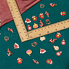 SUPERFINDINGS 36Pcs 9 Styles Christmas Theme Alloy Enamel Pendants FIND-FH0010-15-4