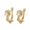 Brass Hoop Earrings EJEW-L271-13KCG-05-1