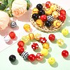 50Pcs Planting Acrylic Beads SACR-CJC0010-01A-6