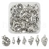 70Pcs 7 Style Tibetan Style Alloy Pendants FIND-YW0003-20-1