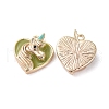 Brass Charms KK-I661-09G-B-2