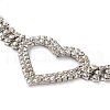 Alloy Crystal Rhinestone Link Chain Belts AJEW-U019-01P-01-3