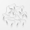 304 Stainless Steel Earring Hooks STAS-S066-11-1