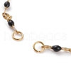 PVD Vacuum Plating 304 Stainless Steel Link Chain Bracelet Making AJEW-JB00870-05-2