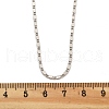Brass Link Chain Necklaces for Women NJEW-D302-30P-5