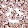 Sparkling Acrylic Rhinestone Round Beads OACR-NH0002-01A-08-2