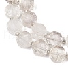 Natural Quartz Crystal Beads Strands G-B125-I01-02-4
