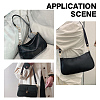 WADORN 2Pcs 2 Style PU Imitation Leather/ABS Plastic Imitation Pearl Bag Handles FIND-WR0009-61-5