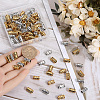 SOFPLATE 100Pcs 2 Colors Tibetan Style Alloy European Beads TIBEB-SP0001-02-3
