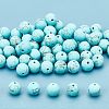  2 Strands Natural Howlite Beads Strands G-NB0003-15-5