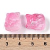 Transparent Spray Paint Glass Beads X1-GLAA-H035-01A-3