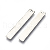 201 Stainless Steel Pendants STAS-N095-005A-01-2