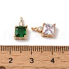 Brass Charms KK-C062-012G-3