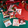  200Pcs 10 Colors Christmas Theme Plastic Bakeware Bag OPP-TA0001-04-17