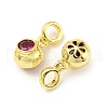 Brass with Cubic Zirconia Pendant FIND-Z023-21C-2