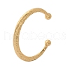 Texture 304 Stainless Steel Cuff Bangles BJEW-S161-12G-4