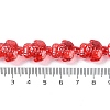 Transparent Glass Enamel Beads Strands GLAA-B021-06D-4
