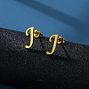 201 Stainless Steel Stud Earrings WG24A34-10-1