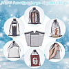 SOFPLATE 30pcs Large Organza Pouches Portable Shoes Bag Travel Storage Drawstring Bags OP-SP0001-03A-02-6