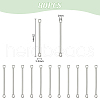 Unicraftale 80Pcs 304 Stainless Steel Connector Charms STAS-UN0054-28-3