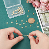 40Pcs Brass Spacer Beads KK-LP0001-13-3