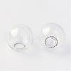 Round Mechanized Blown Glass Globe Ball Bottles BLOW-R001-12mm-2
