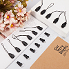 Gorgecraft 100pcs Plastic Cord Mobile Straps with Detachable Buckle FIND-GF0006-61B-4
