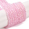Baking Electroplate Glass Beads Strands X-DGLA-A039-J2MM-B16-1