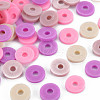 4 Colors Handmade Polymer Clay Beads CLAY-N011-032-27-1
