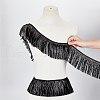 Tassel PET Polyester Ribbon Trim OCOR-WH0082-230D-3