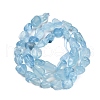 Natural Aquamarine Beads Strands G-P568-C13-01-3