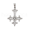 304 Stainless Steel Pendants STAS-C116-01P-1