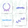 Stainless Steel Cutting Dies Stencils DIY-WH0238-105-3