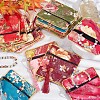 14Pcs Double Layer Chinese Brocade Tassel Zipper Jewelry Bag Gift Pouch ABAG-WH0038-28-4