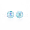 Transparent Crackle Acrylic Beads MACR-S373-66-L03-2