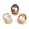 Brass Glass Rhinestone Sew on Rhinestones RGLA-B004-06A-G-1