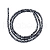 Natural Snowflake Obsidian Beads Strands G-A177-04-21-2