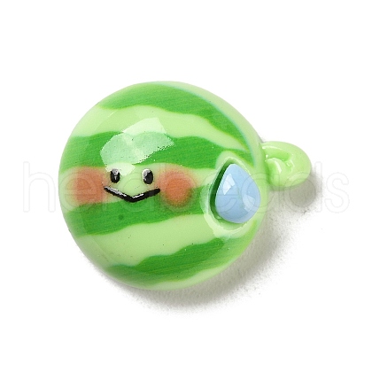 Opaque Resin Cabochons RESI-Z012-01F-1