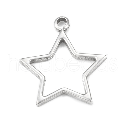 Non-Tarnish 304 Stainless Steel Pendants STAS-F287-13P-1