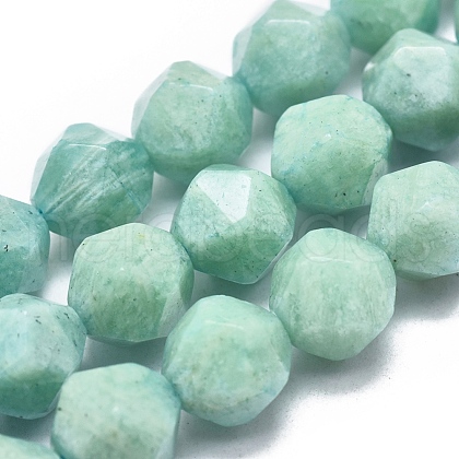 Natural Amazonite Beads Strands G-K303-B11-10mm-1